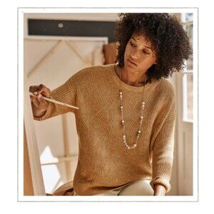 J.Jill Textured Pullover Sweater